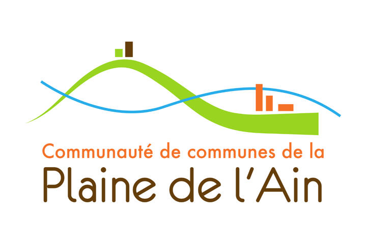 LOGO DE LA COMMUNAUTÉ DE COMMUNES DE LA PLAINE DE L'AIN