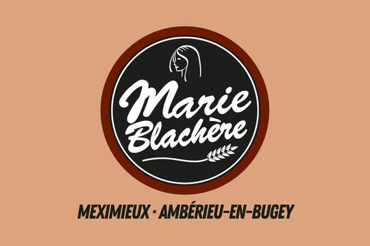 LOGO MARIE-BLACHÈRE BOULANGERIE AMBERIEU-EN-BUGEY