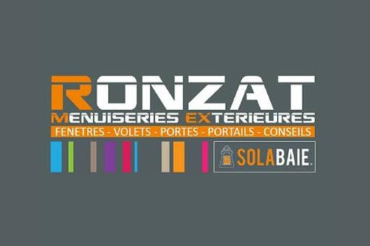 LOGO DE RONZAT MENUISERIES EXTERIEURES À AMBERIEU-EN-BUGEY